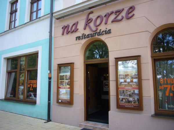 Reštaurácia na korze